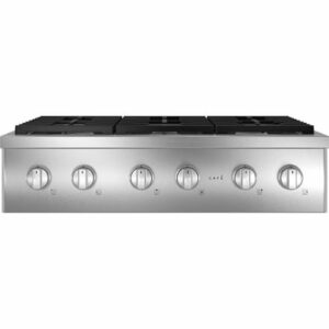 Café - 36" Built-In Gas Cooktop with 6 Burners, Customizable - Stainless Steel