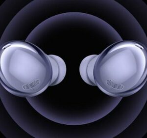 Samsung - Geek Squad Certified Refurbished Galaxy Buds Pro True Wireless Noise Canceling Earbud Headphones - Phantom Black