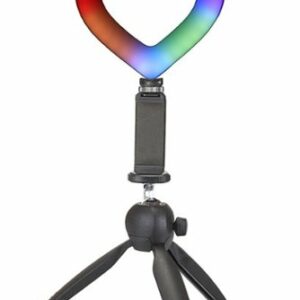 Sunpak - 6" Heart-Shaped Rainbow Vlogging Kit