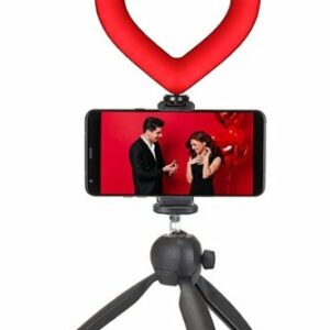 Sunpak - 6" Heart-Shaped Rainbow Vlogging Kit