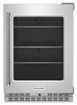 KitchenAid - 5.2 Cu. Ft. Built-In Mini Fridge - Stainless Steel