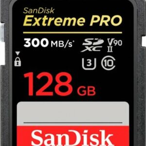 SanDisk - Extreme Pro 128GB SDXC UHS-II Memory Card