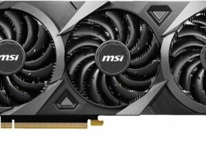 MSI - NVIDIA GeForce RTX 3060 Ventus 3X 12G OC - 12GB GDDR6 - PCI Express 4.0 - Graphics Card - Black