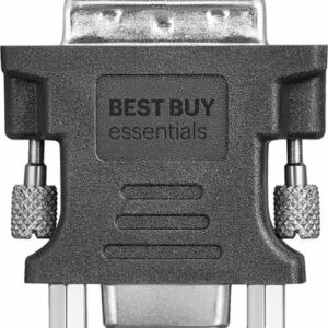 Best Buy essentials™ - DVI-A to VGA Adapter - Black