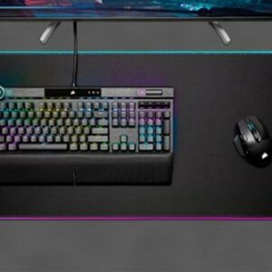 CORSAIR - MM700 RGB Extended Cloth Gaming Mouse Pad - Black