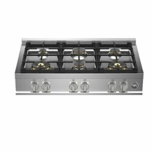 Bertazzoni - Master Series 36" Gas Rangetop 6 Burners - Stainless Steel