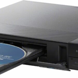 Sony - Streaming Blu-ray Disc player with Built-In Wi-Fi and HDMI cable - Black