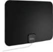 Best Buy essentials™ - Thin Indoor HDTV Antenna - 35 Mile Range - Black/White