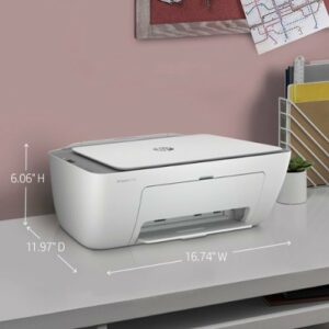 HP - DeskJet 2755e Wireless Inkjet Printer with 3 months of Instant Ink Included with HP+ - White