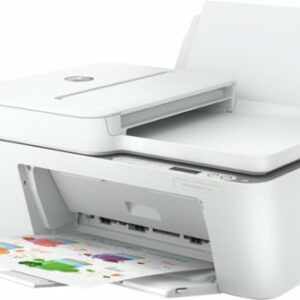 HP - DeskJet 4155e Wireless All-In-One Inkjet Printer with 3 months of Instant Ink Included with HP+ - White