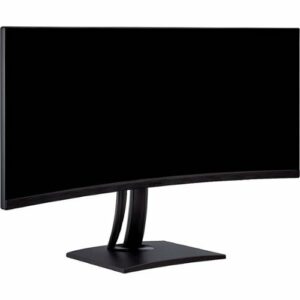 ViewSonic - ColorPro VP3481A 34" LED Curved WQHD FreeSync Monitor (USB-C, HDMI, and DisplayPort) - Black