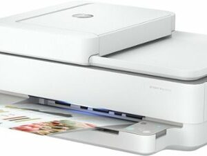 HP - ENVY 6455e Wireless All-In-One Inkjet Printer with 3 months of Instant Ink Included with HP+ - White