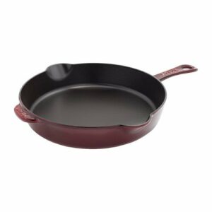 Staub - Cast Iron 11-inch Traditional Skillet - Grenadine