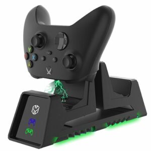 Ghost Gear - Xbox Series X Dual Controller Charge Station and Headphone Stand - Black