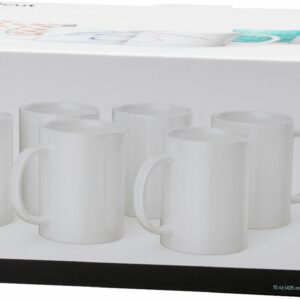 Cricut - Ceramic Mug Blank 15 oz/425 ml (6 ct) - White