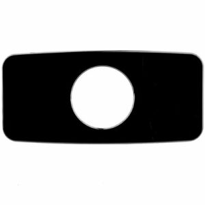 Stinger - Replacement Trim Plate for Most 3" Marine Radios - Black