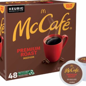 McCafe - Premium Roast Coffee K-Cup Pods, 48 Count