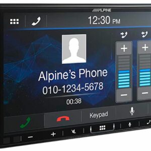 Alpine - 7" Shallow Chassis Multimedia Receiver - Black