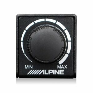 Alpine - Remote Bass Control Knob for Select Amplifiers - Black