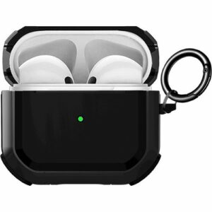 SaharaCase - Armor Series Case for Apple AirPods 3 (3rd Generation) - Black