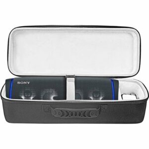 SaharaCase - Travel Carry Case for Sony SRS-XB33 and Sony XG300 Portable Bluetooth Speakers - Black