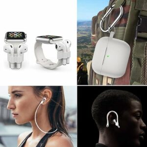 SaharaCase - Silicone Accessories Kit for Apple AirPods 3 (3rd Generation) - White