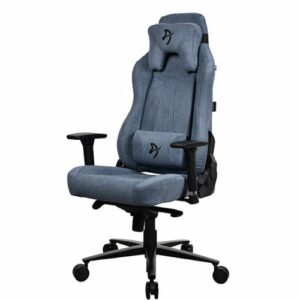 Arozzi - Vernazza Premium Soft Fabric Ergonomic Office/Gaming Chair - Blue