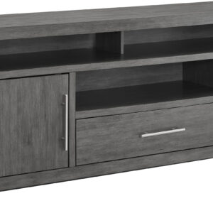 Insignia™ - Gaming TV Stand for Most TVs Up to 65" - Gray