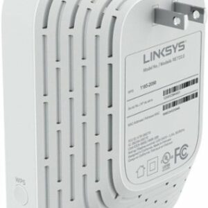 Linksys - Max-Stream Wi-Fi 6 Range Extender - White