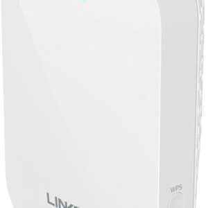 Linksys - Max-Stream Wi-Fi 6 Range Extender - White