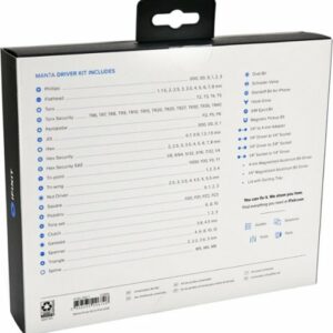 iFixit - Manta Bit Set - 112 Bit Driver Kit