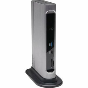 Kensington - SD5600T Docking Station USB Type C - Black, Silver