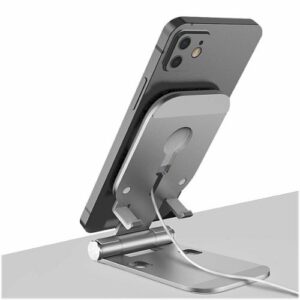 SaharaCase - Stand Compatible with MagSafe for Most Cell Phones - Silver