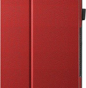 SaharaCase - Bi-Fold Folio Case for Apple iPad 10.2" (8th Generation 2020 and 9th Generation 2021) - Red