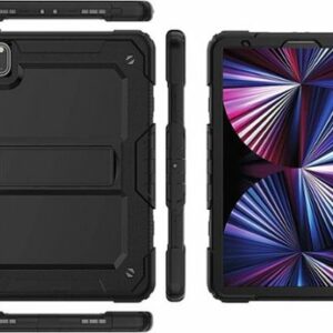 SaharaCase - DEFENCE Series Case for Apple iPad Pro 11" (2nd, 3rd, and 4th Gen 2020-2022) - Black