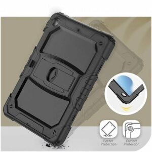 SaharaCase - Defense Series Case for Apple iPad 10.2" (7th, 8th, 9th Generation 2021) - Black