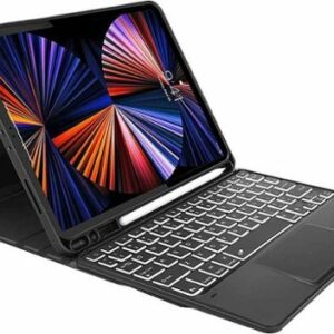 SaharaCase - Keyboard Folio Case for Apple® iPad® Pro 12.9" (4th,5th, and 6th Gen 2020-2022) - Black