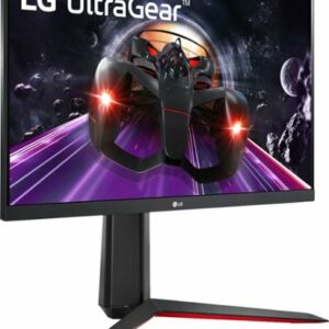 LG - Geek Squad Certified Refurbished UltraGear 24" LED FHD FreeSync Monitor with HDR - Black