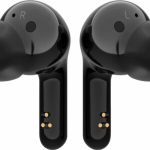 LG - Geek Squad Certified Refurbished TONE Free HBS-FN6 True Wireless Earbud Headphones - Black