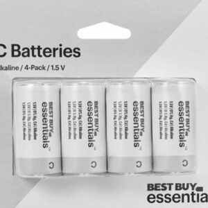 Best Buy essentials™ - C Batteries (4-Pack)