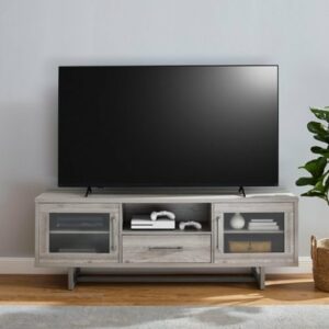 Insignia™ - TV Stand for Most TVs Up to 80" - Gray