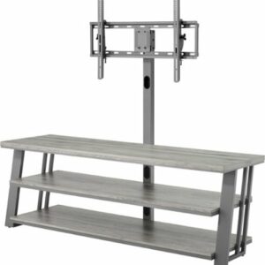 Insignia™ - TV Stand for Most Flat-Panel TVs Up to 75" - Gray