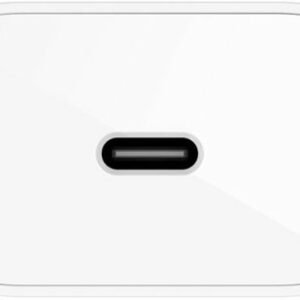 Belkin - 25W USB-C Wall Charger, Power Delivery with PPS Fast Charging for Apple iPhone and Samsung - White