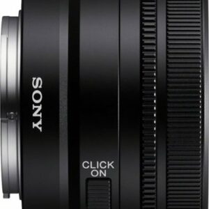 FE 50mm F2.5 G Full-frame Ultra-compact G Lens for Sony Alpha E-mount Cameras - Black