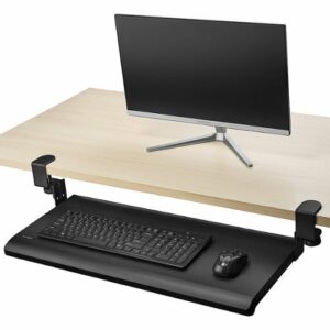 Kensington - SmartFit Clamp-On Keyboard Drawer - Black