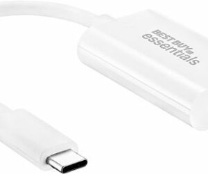 Best Buy essentials™ - USB-C to HDMI Adapter - White