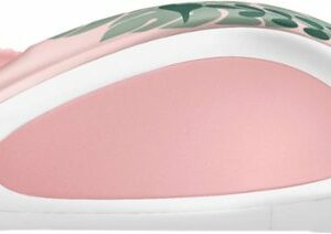 Logitech - Design Collection Limited Edition Wireless 3-button Ambidextrous Mouse with Colorful Designs - Chirpy Bird