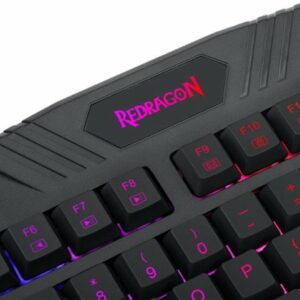 REDRAGON - S101-5 Wired Gaming Keyboard and Optical Mouse Gaming Bundle with RGB Backlighting - Black