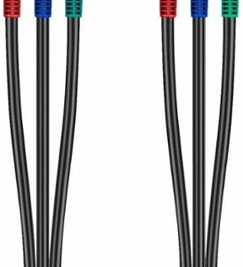 Best Buy essentials™ - 6' Component Video Cable - Black