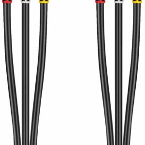 Best Buy essentials™ - 6' Composite A/V Cable - Black